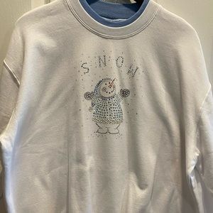 Snowman Sweatshirt 2X